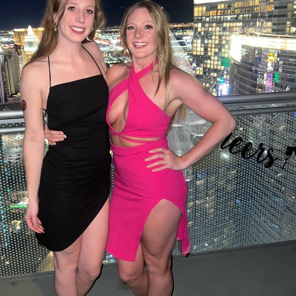 Pink ribbed set - Picture 2 of 2